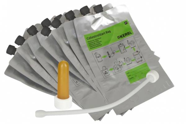 Colostrostart - set 10 pungi din aluminiu pentru colostru, KER